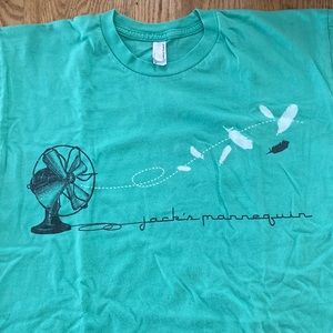 Jack’s Mannequin Concert T-Shirt. American Apparel size medium sea foam green